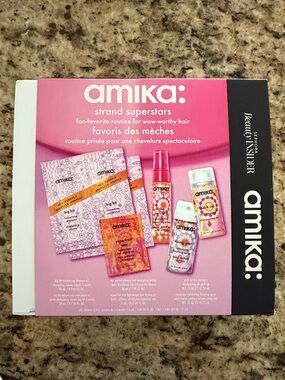 amika: Strand Superstars Hair Set - Pink Packaging